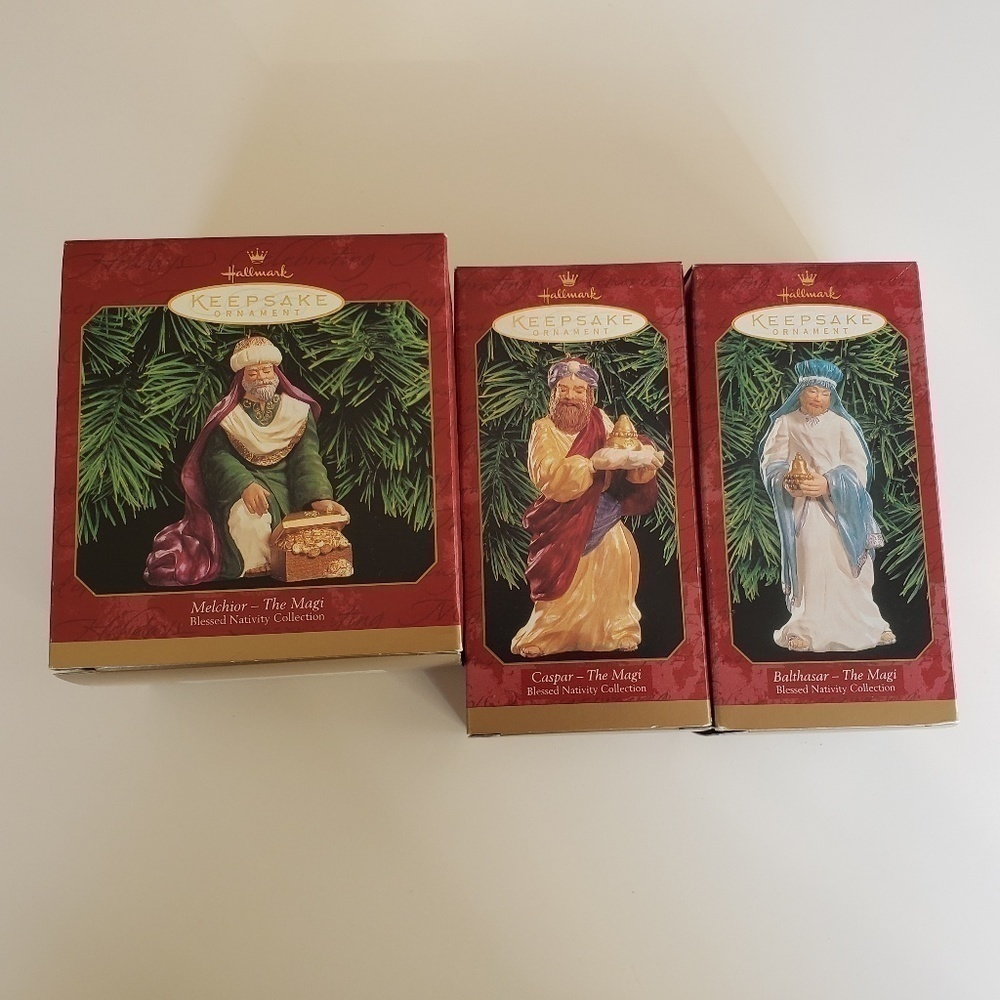 NWB -Hallmark Magi Collection Ornaments (set of 3)